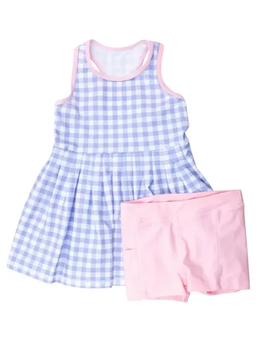 UPF50+ Active Dress & Bike Short Set by RuffleButts