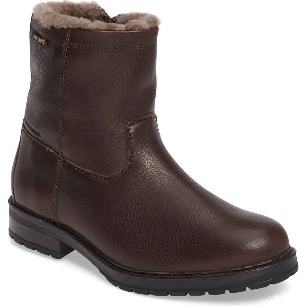 Leonardo HydroProtect Waterproof Genuine Shearling Lined Boot