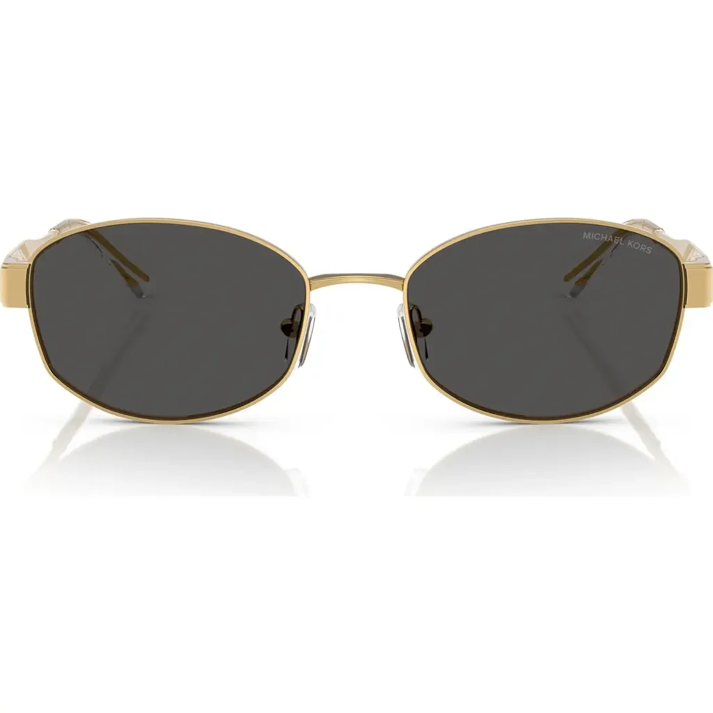 56mm Oval Sunglasses by Michael Kors