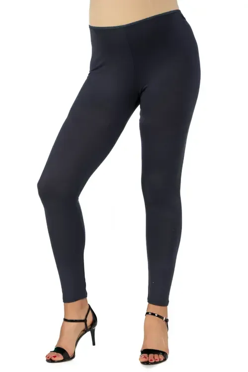 Maternity Stretch Ankle Length Leggings by 24seven Comfort Apparel