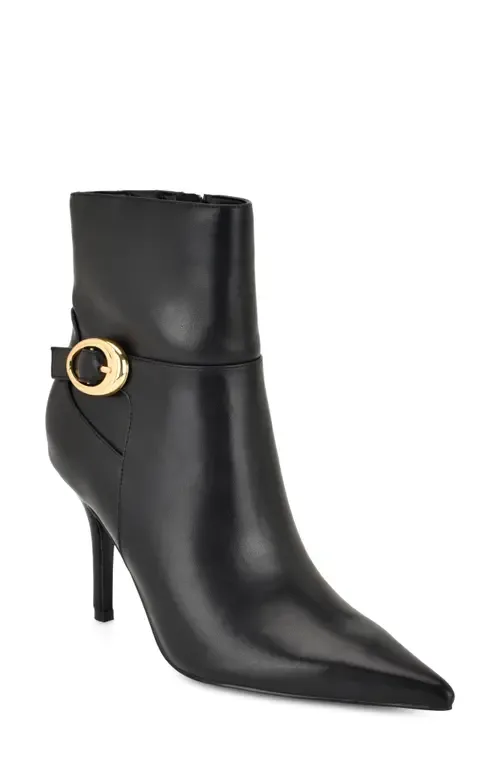 Gretzy Buckle Embellished Bootie by Nine West