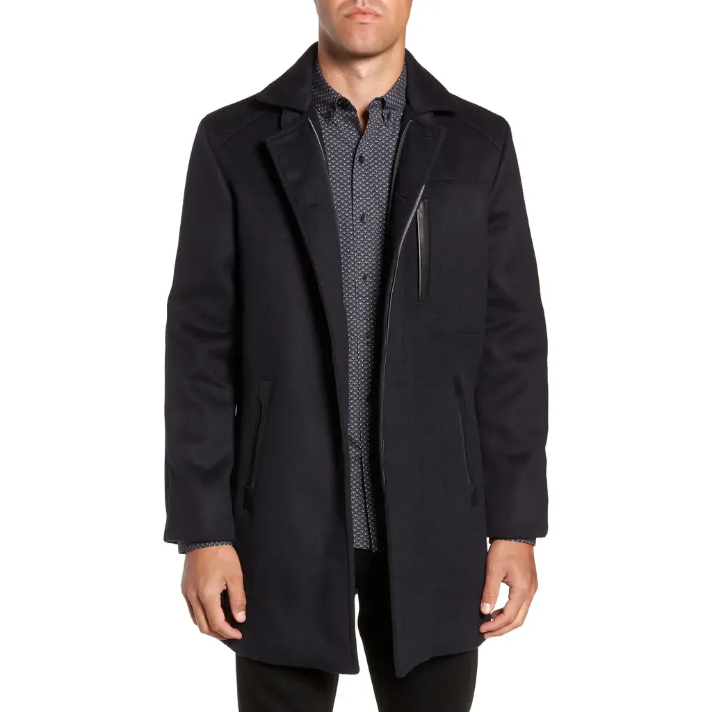 Kilo Slim Fit Wool Blend Coat