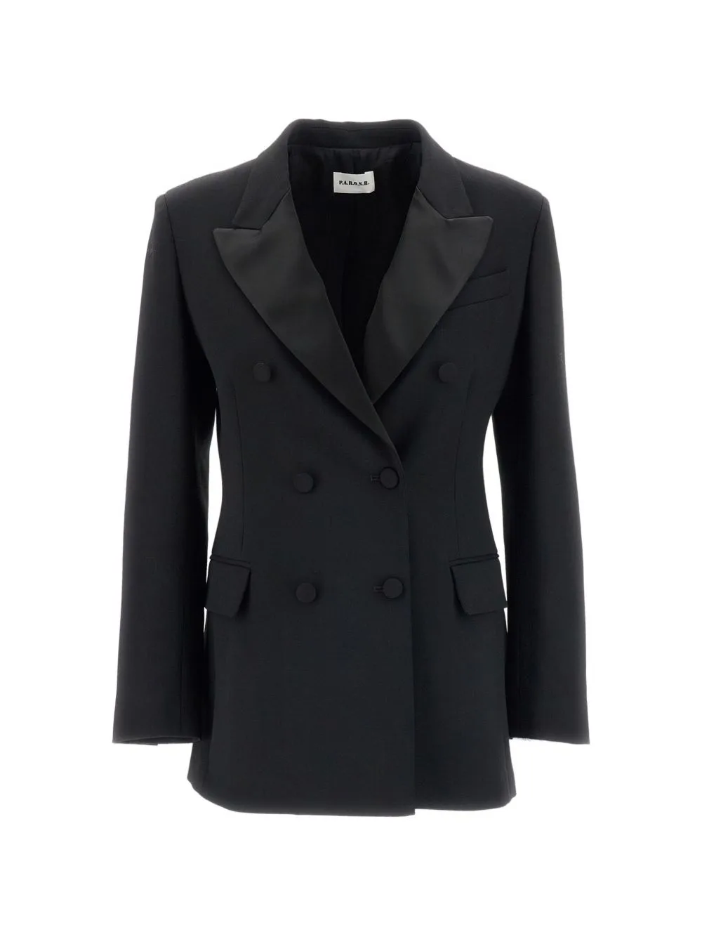Double-Breasted Peak-Lapel Blazer by P.A.R.O.S.H.