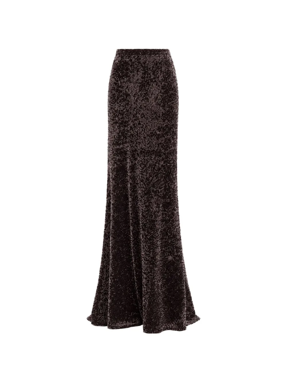 Sequin-Embellished Slim-Fit Skirt by Gemy Maalouf