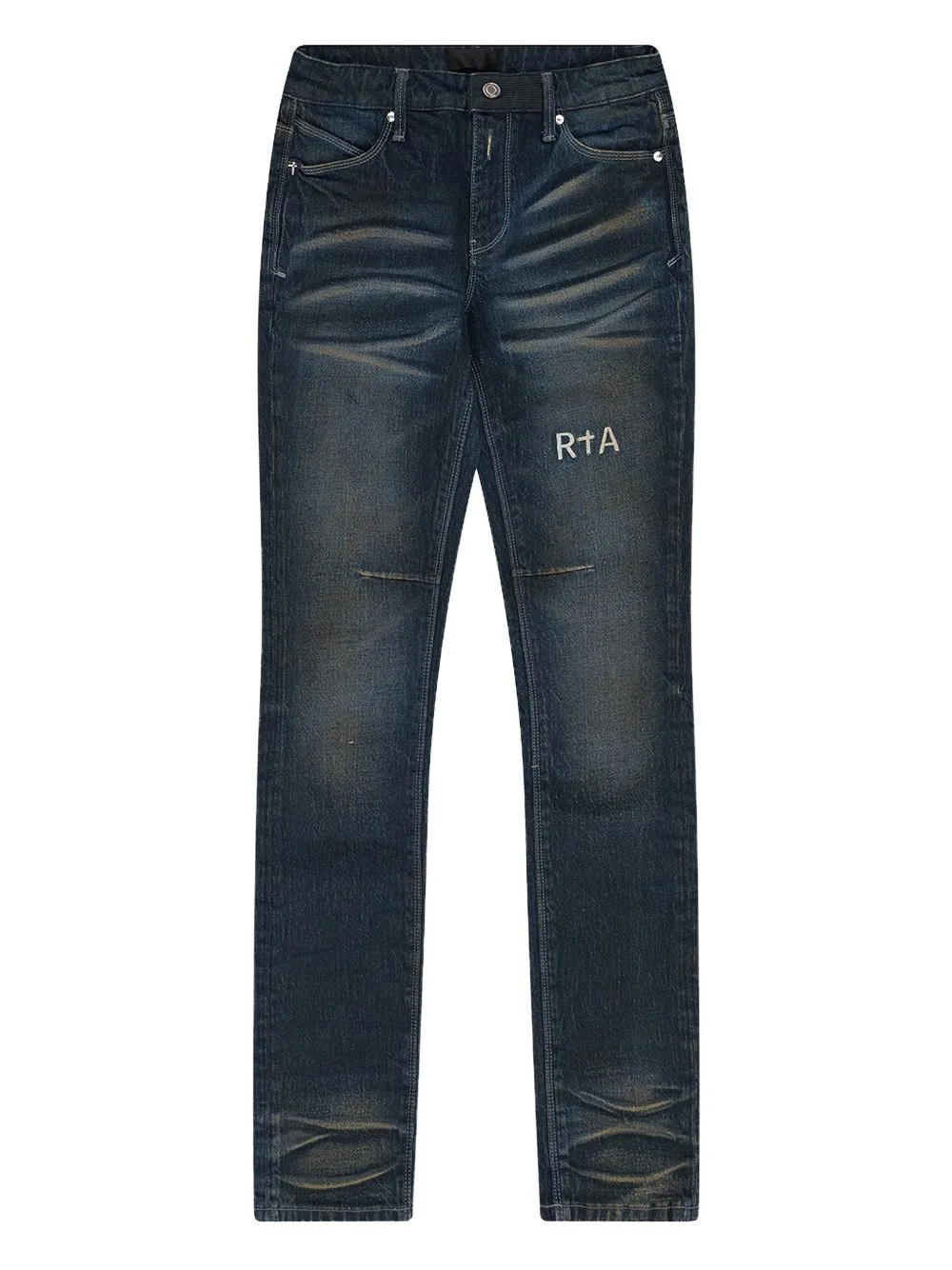 Bryant Distressed Skinny Jeans by RTA