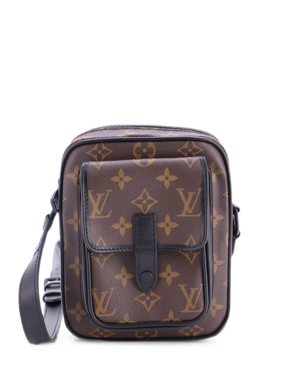 Christopher Wearable Wallet Macassar Monogram Canvas Crossbody Bag