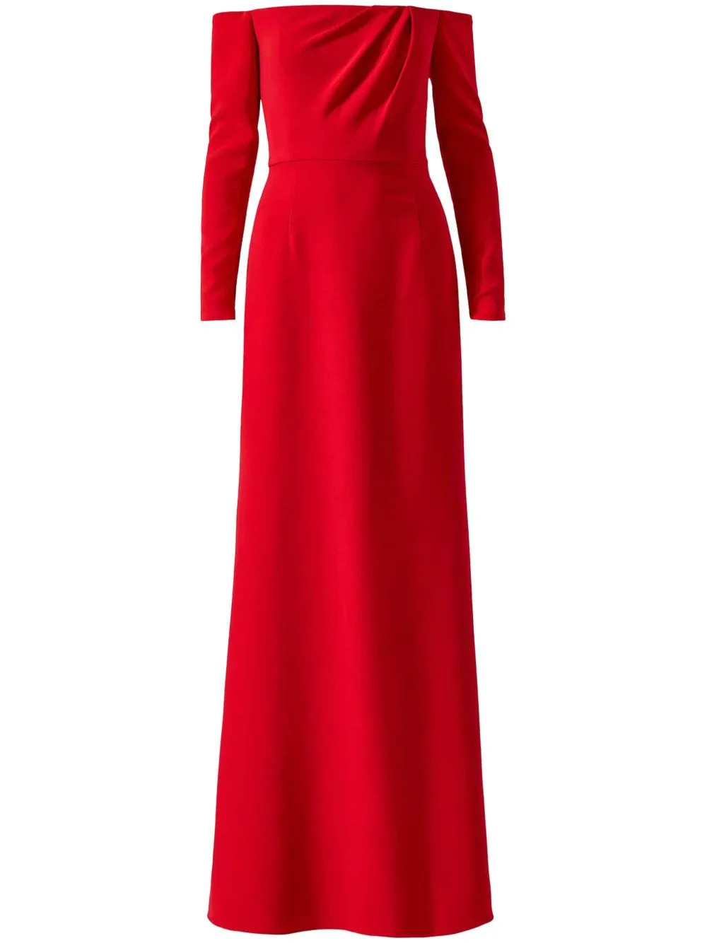 Off-Shoulder Draped Dress by Carolina Herrera