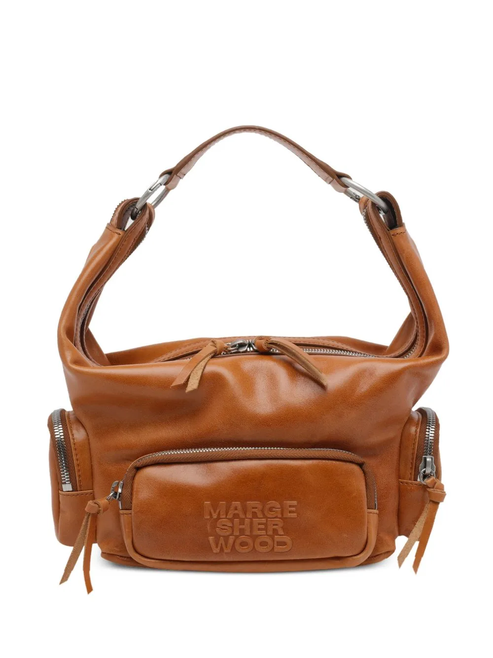 Leather Shoulder Bag by Marge Sherwood