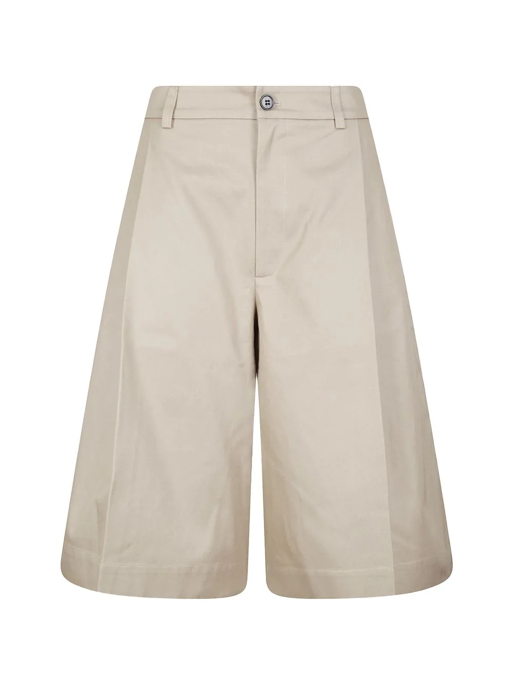 Pleated Cotton Shorts by Sibel Saral