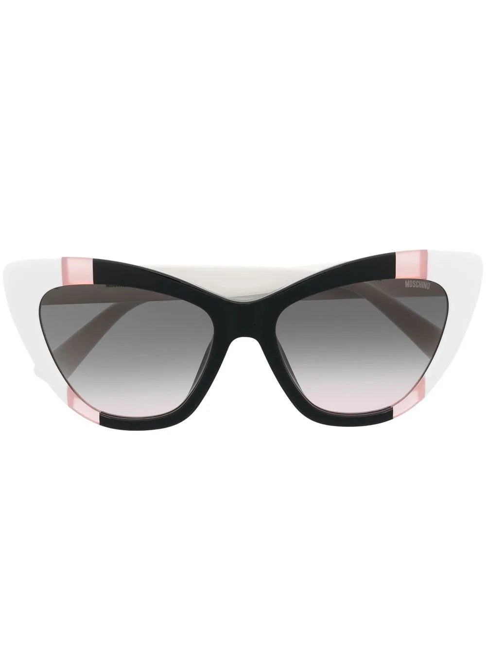 Panelled Cat-Eye Sunglasses by Moschino Eyewear