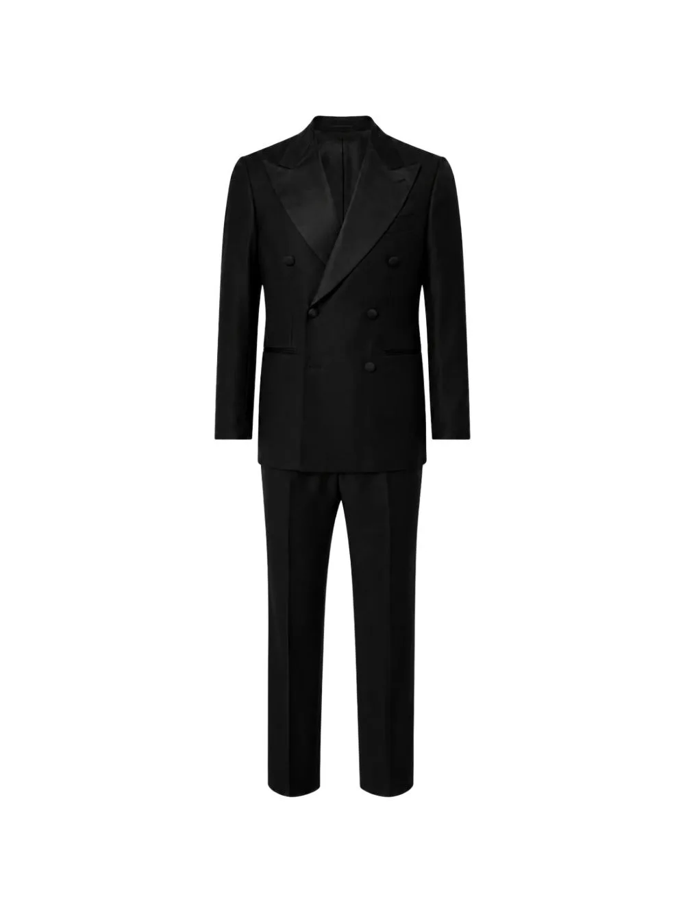Beckham Satin-Lapel Tuxedo Suit by FRANZESE COLLECTION