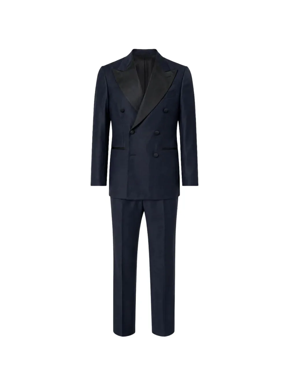 Beckham Double-Breasted Wool Suit by FRANZESE COLLECTION
