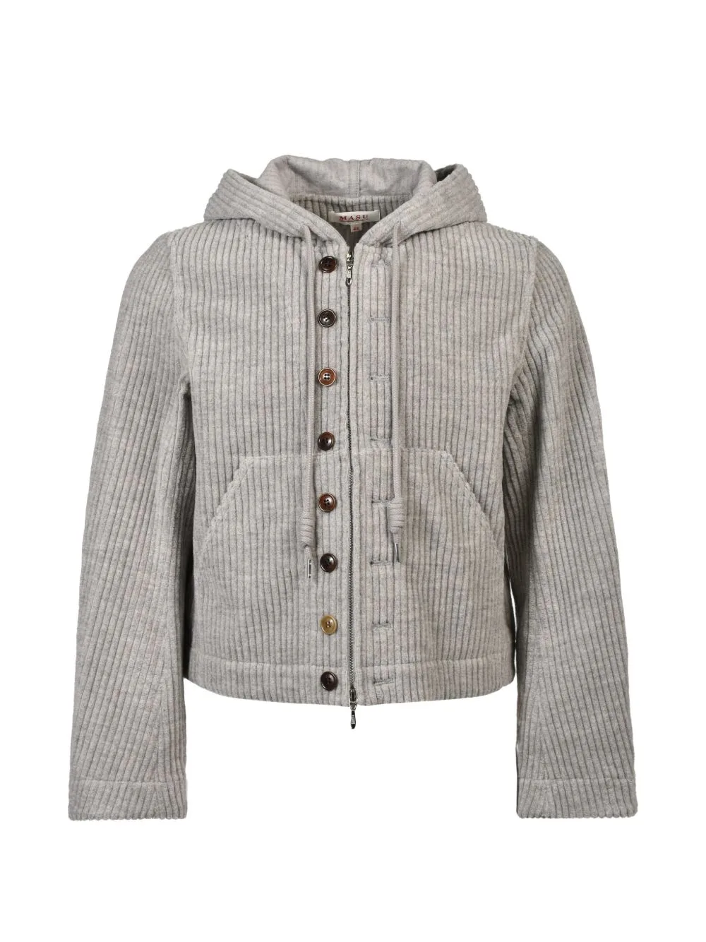 Corduroy Hooded Jacket by MASU