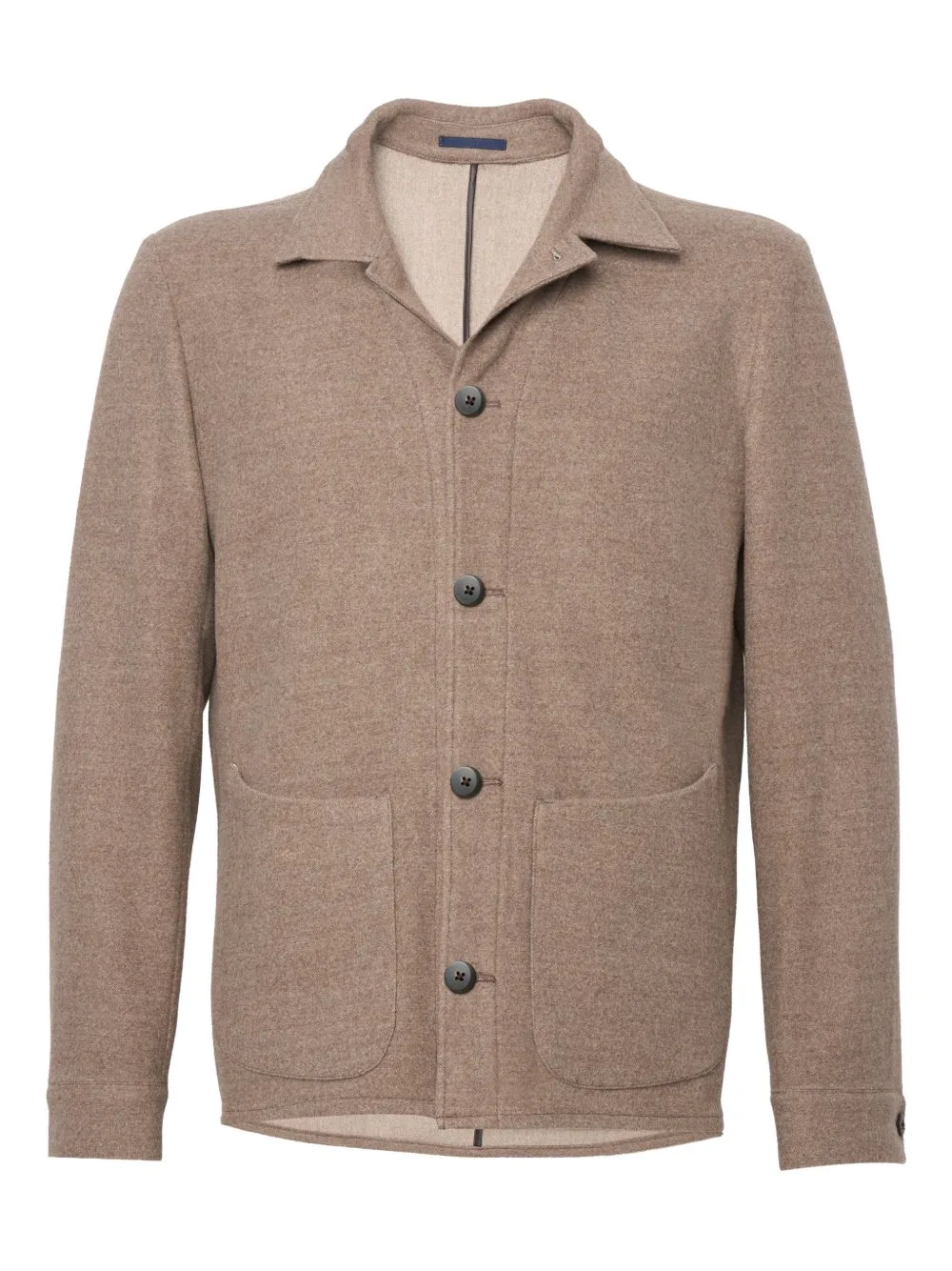 Wool Shirt Jacket by FRANZESE COLLECTION