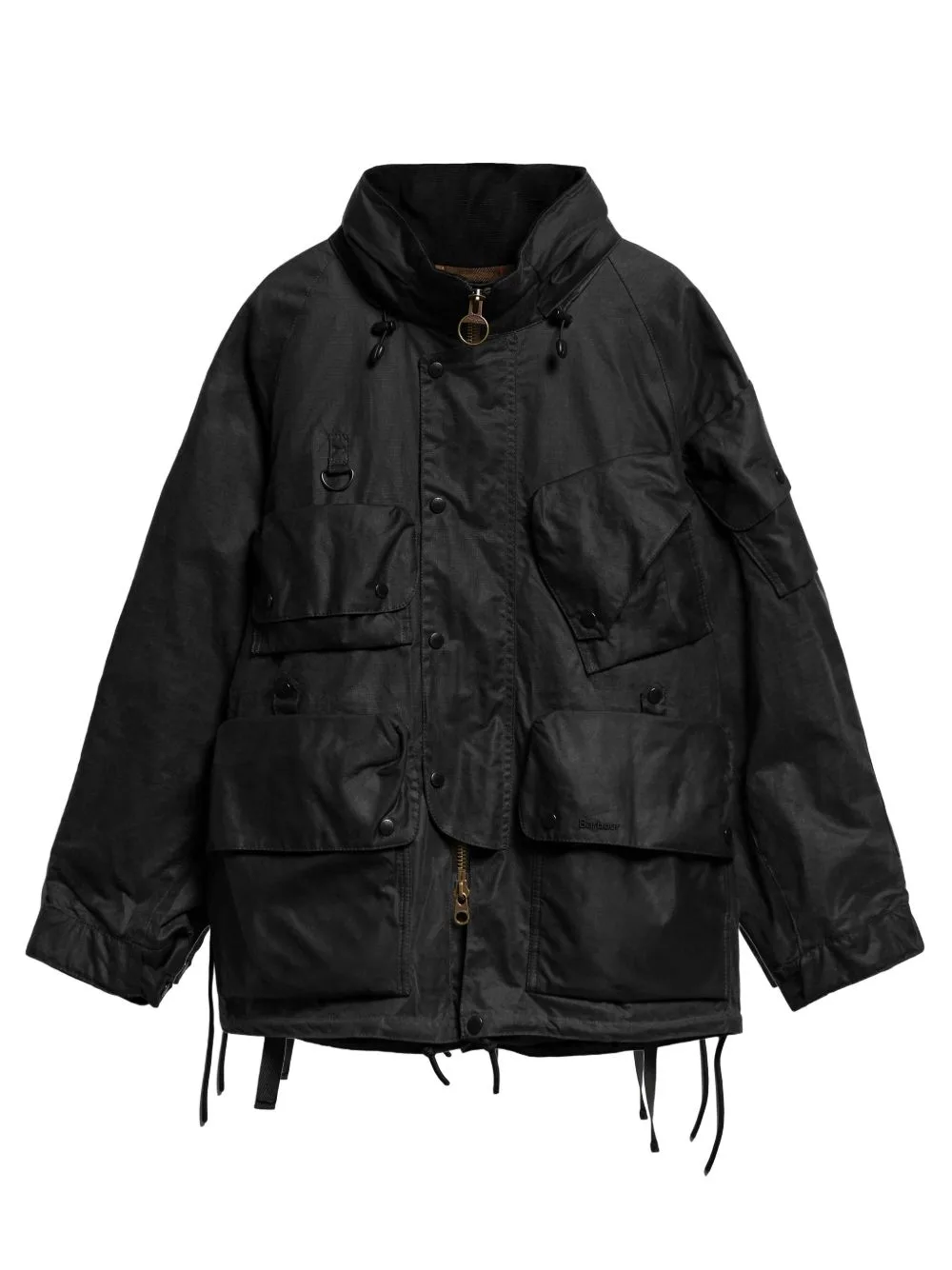 Multi-Pocket Waxed Jacket by Barbour