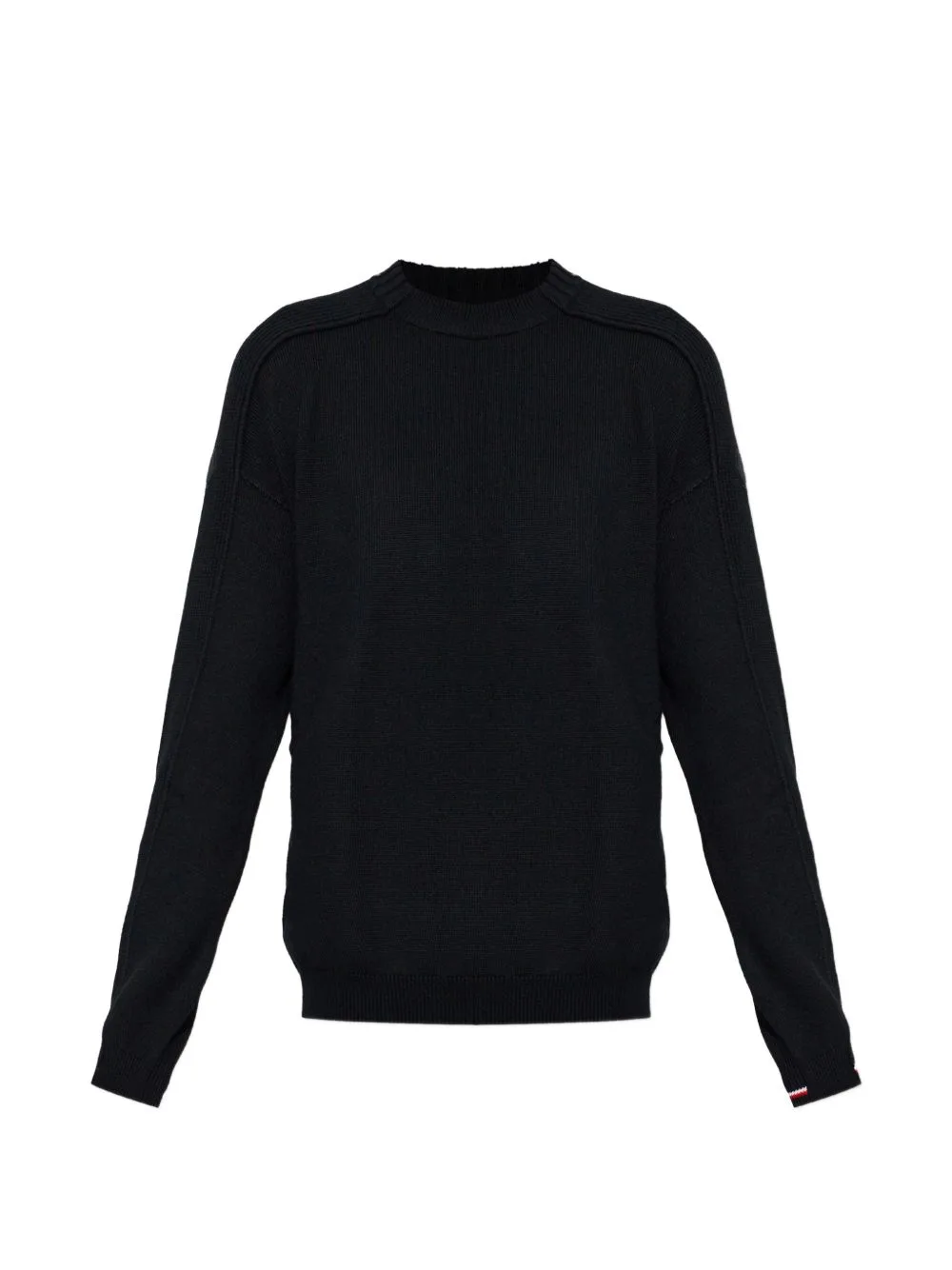 Ribbed-Knit Wool Sweater by Moncler