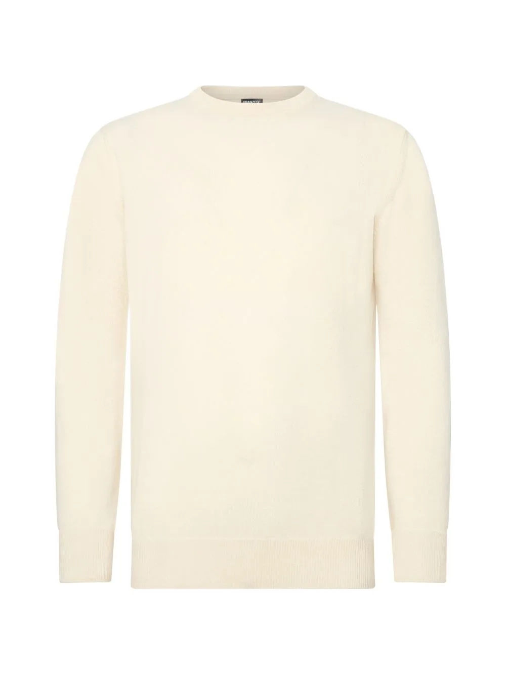 Ribbed Crew-Neck Sweater