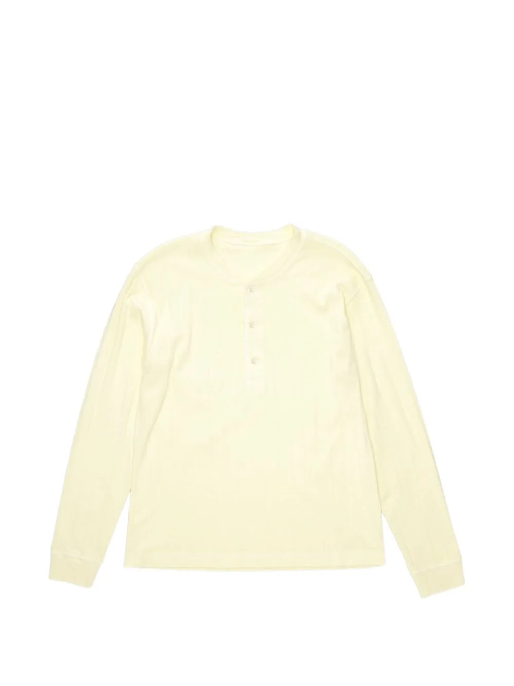 Amish Ribbed Serafino T-Shirt by Fortela