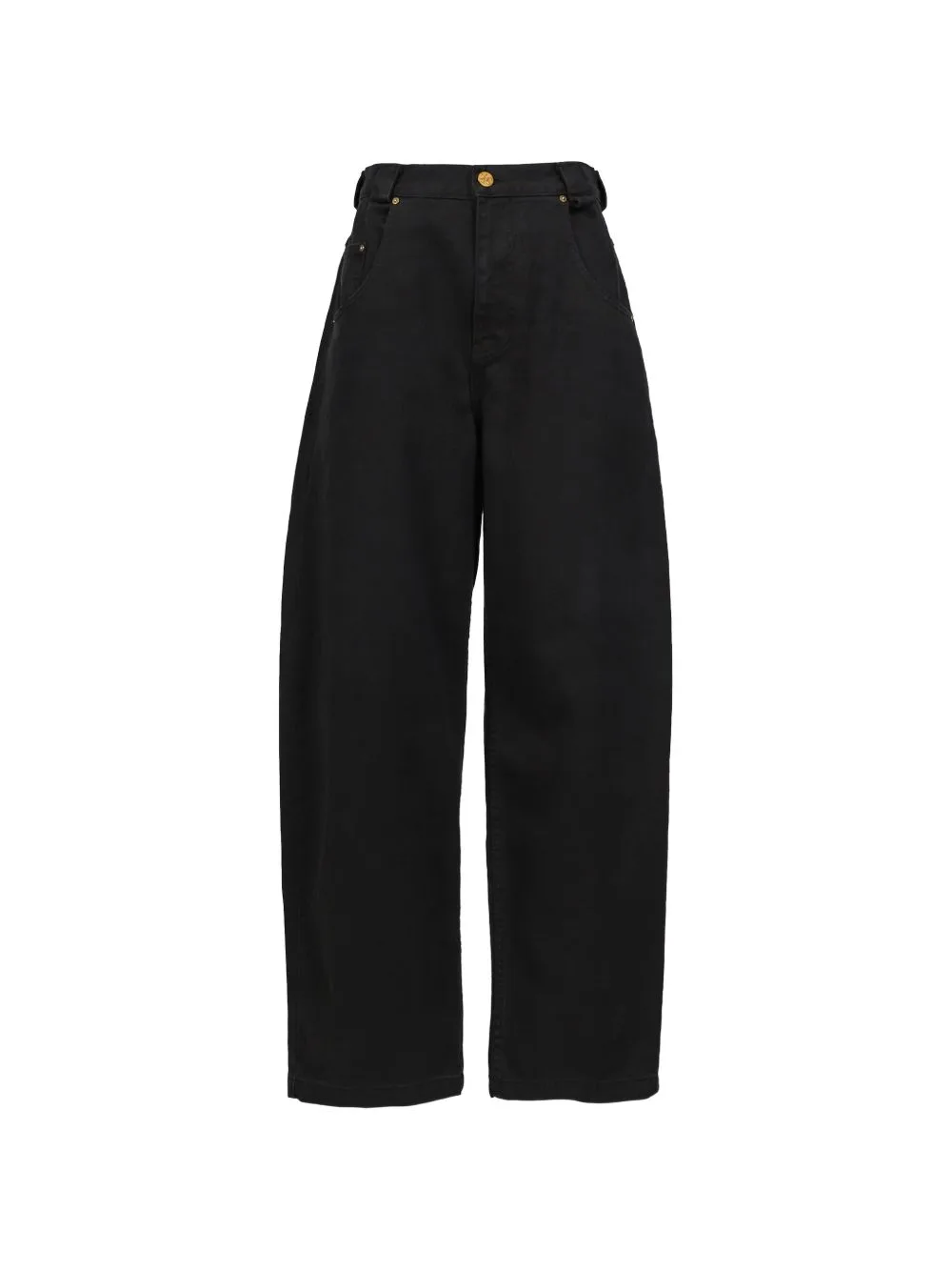 Bad Girl Barrel-Leg Jeans by Willy Chavarria