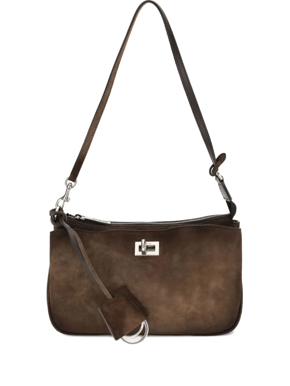 Rodeo Suede Shoulder Bag by Balenciaga