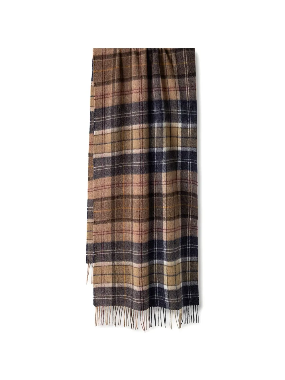 Serena Tartan Fringed Scarf by Barbour