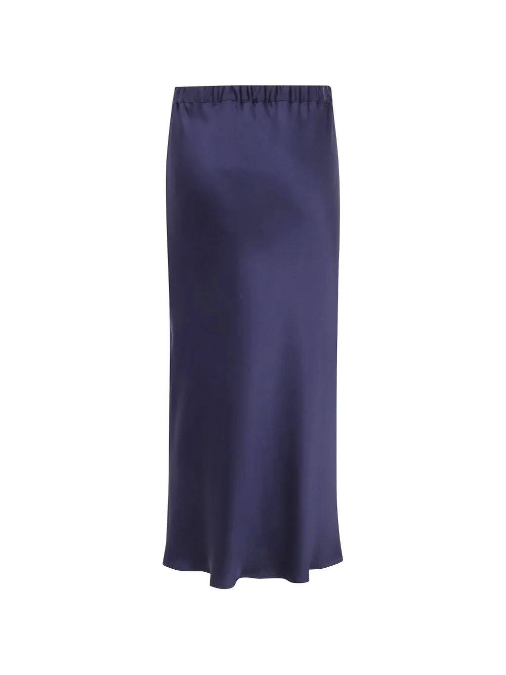 Satin-Finish Elasticated-Waist Skirt by Antonelli