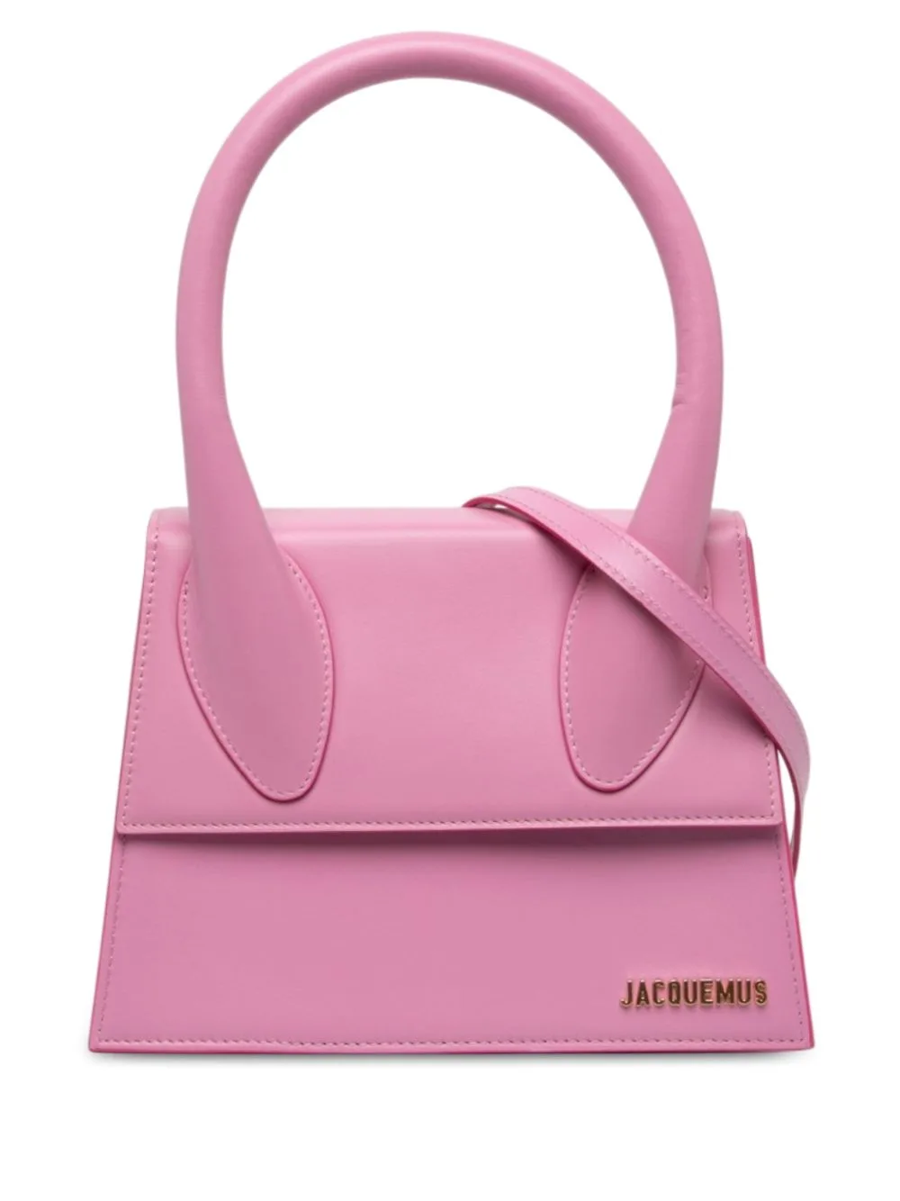 2010-2026 Smooth Calfskin Le Grand Chiquito Satchel by Jacquemus Pre-Owned