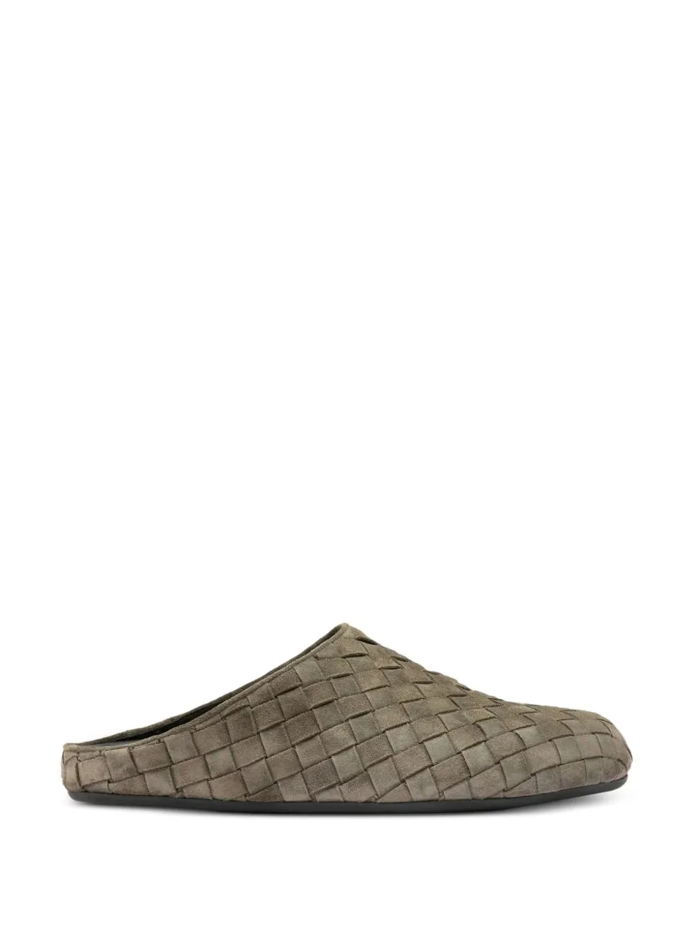 Babouche 005 Woven-Design Leather Mules by Officine Creative