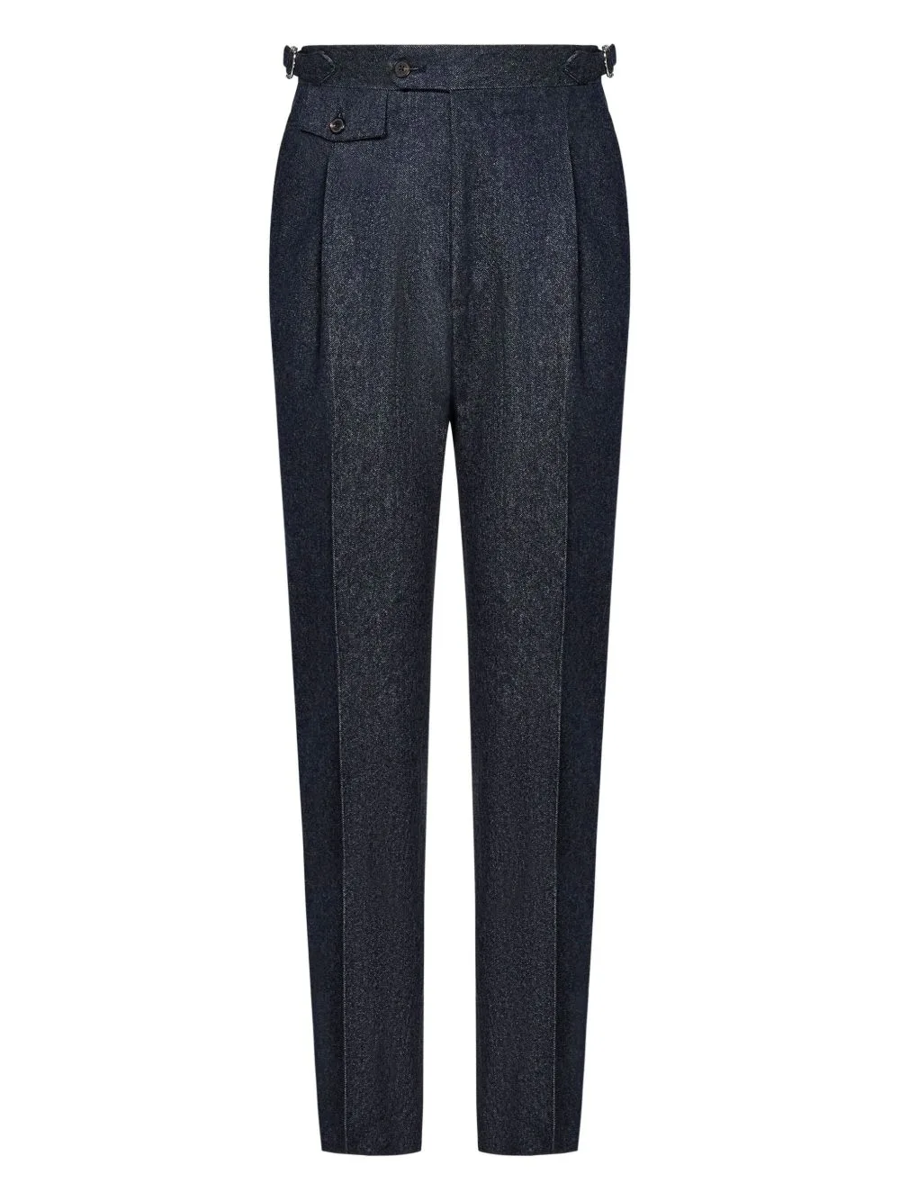 Stefano De Martino Virgin-Wool Trousers by FRANZESE COLLECTION