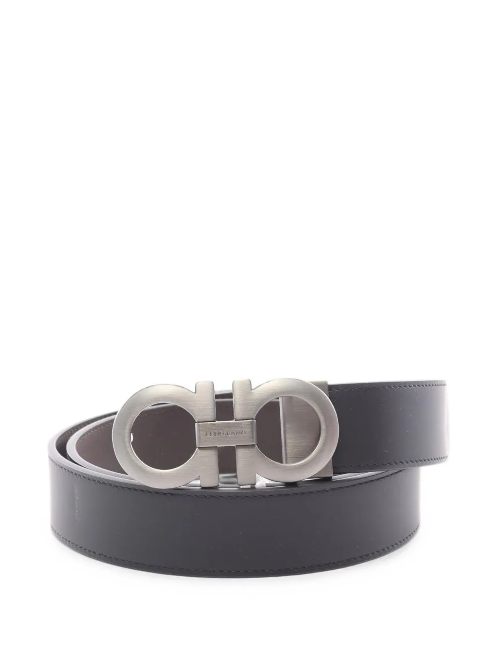 Gancini Buckle Belt by Ferragamo