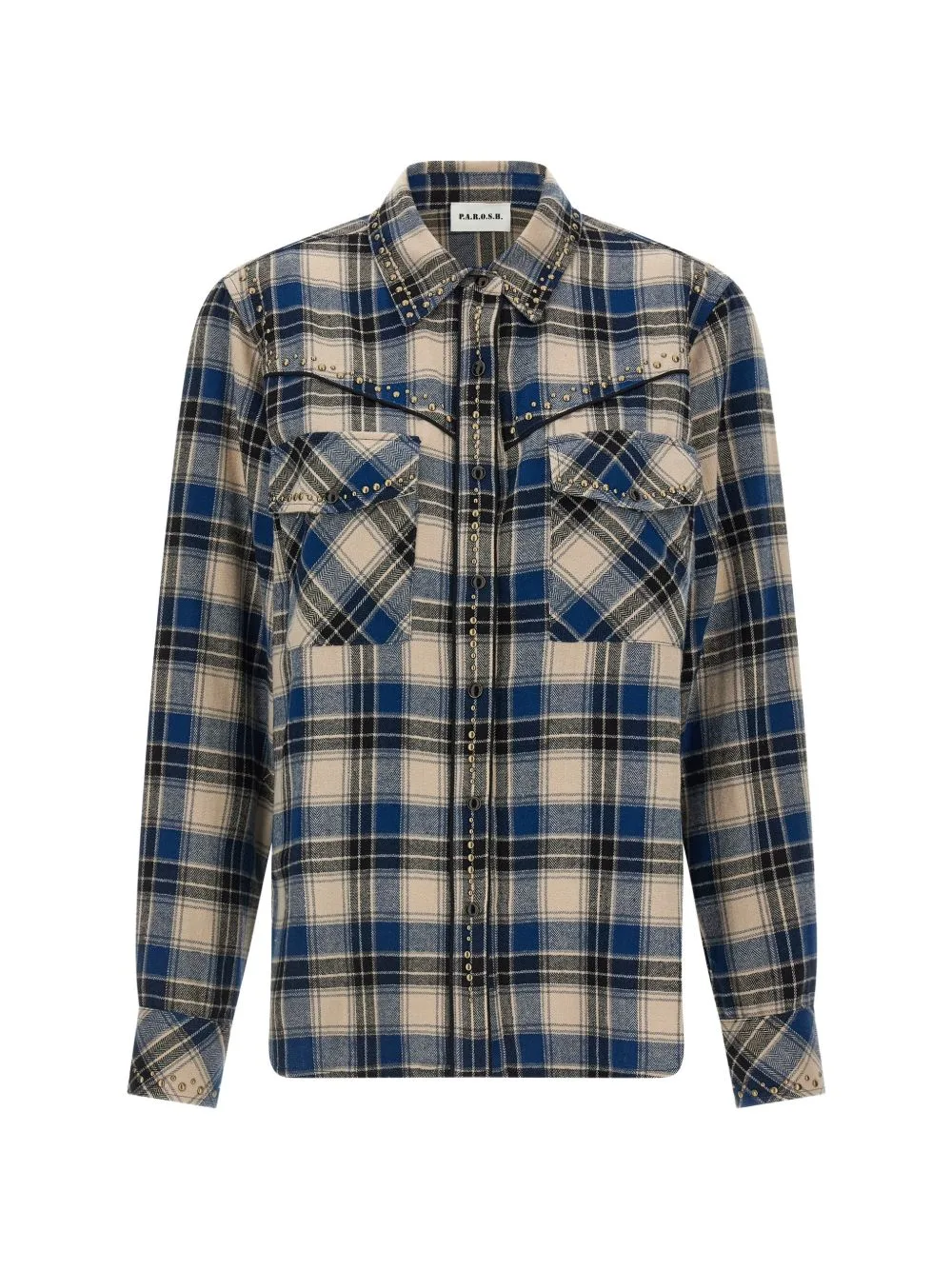 Cowboy Stud-Embellished Shirt by P.A.R.O.S.H.
