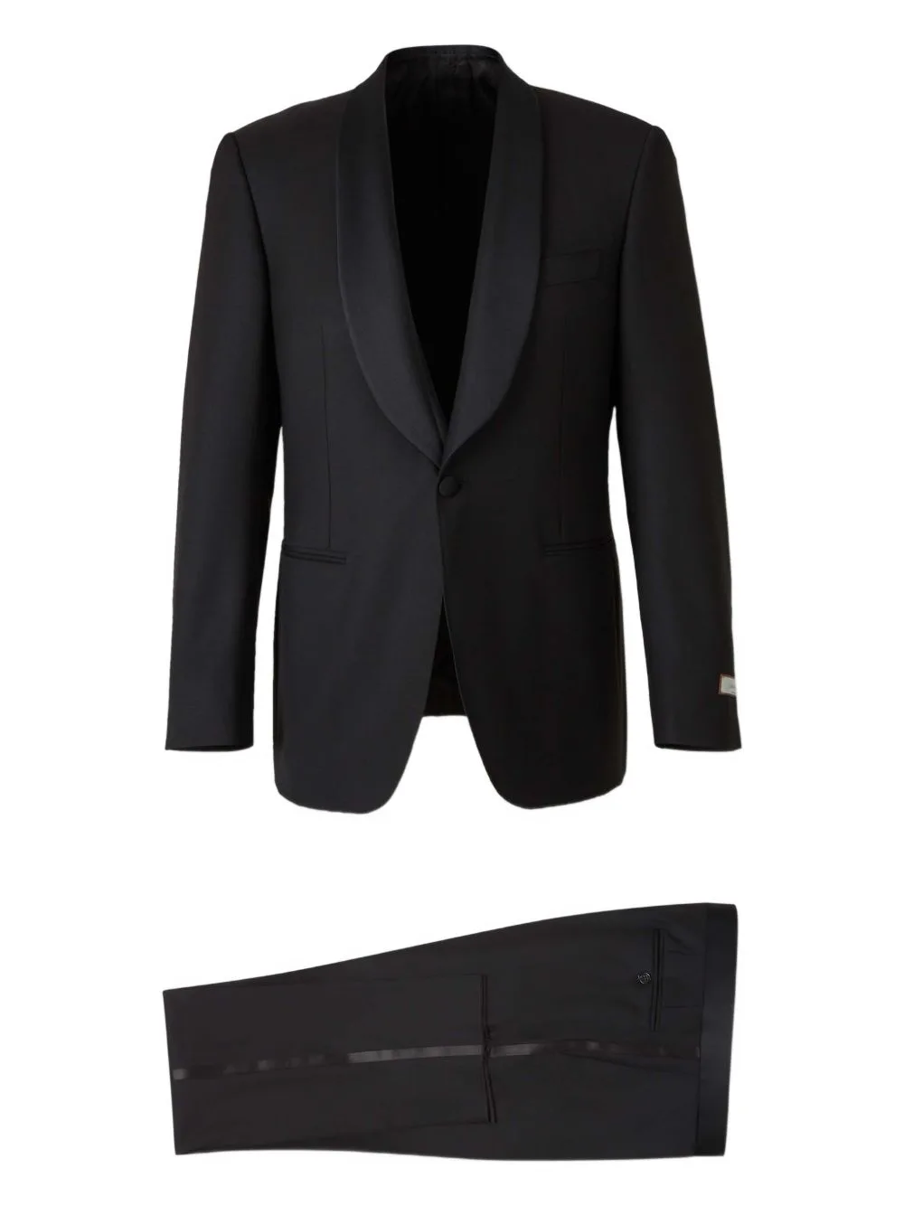 Impeccabile Shawl-Lapel Button Suit