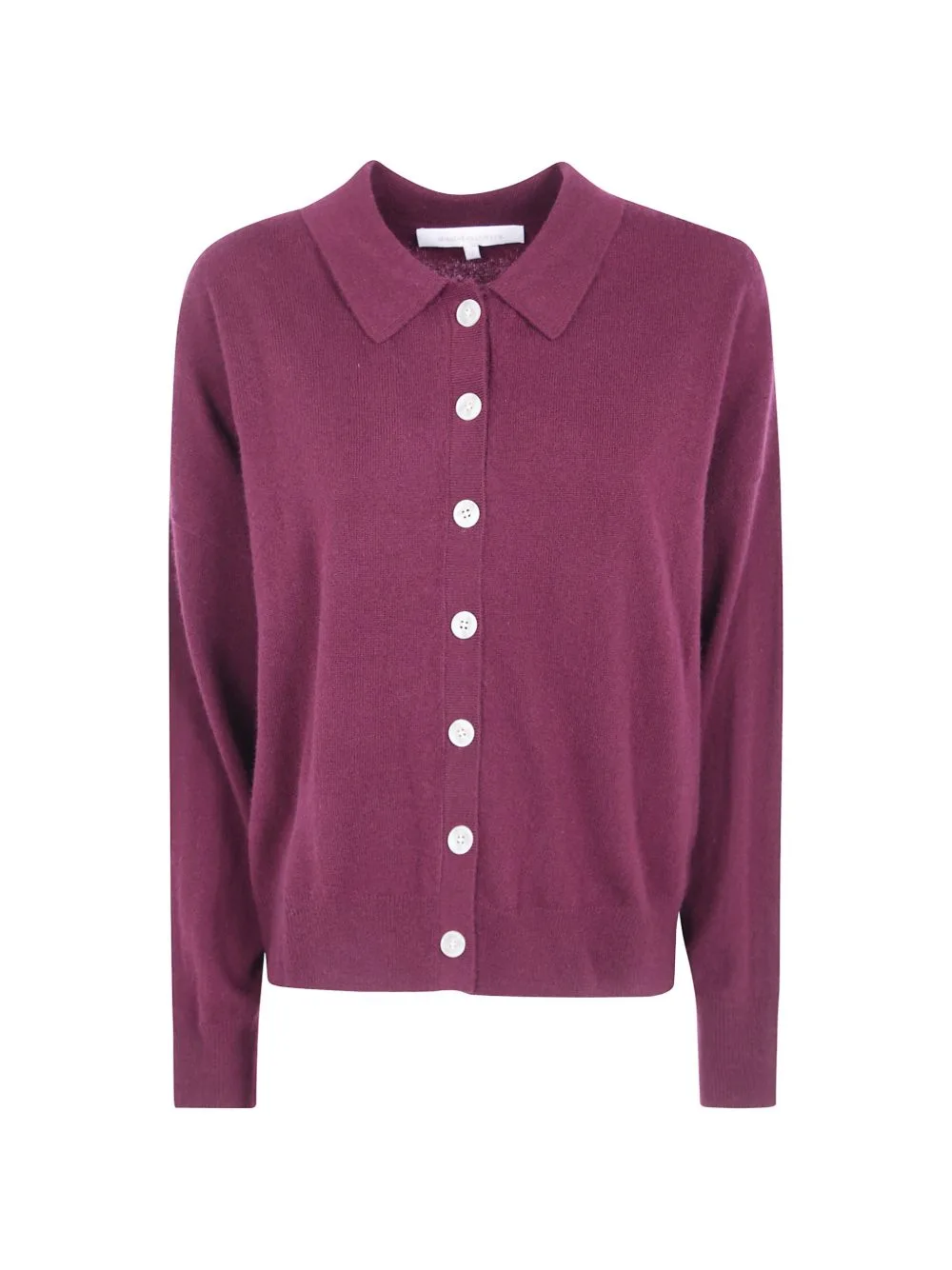Majura Button-Fastening Collared Cardigan by absolut cashmere