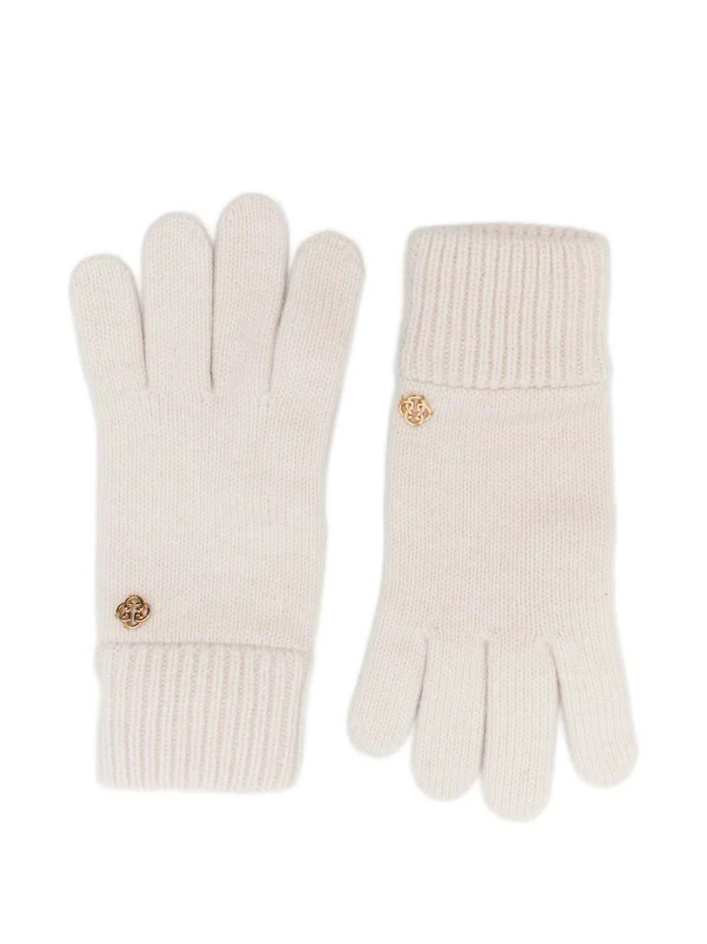 Logo-Plaque Wool Gloves by Gant