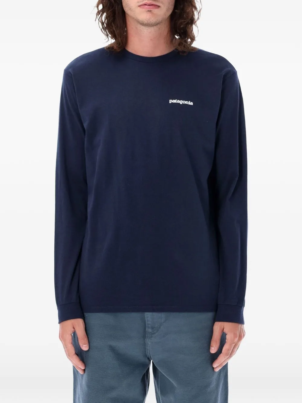 P-6 Logo Responsibili Long-Sleeve Graphic-Print T-Shirt by Patagonia