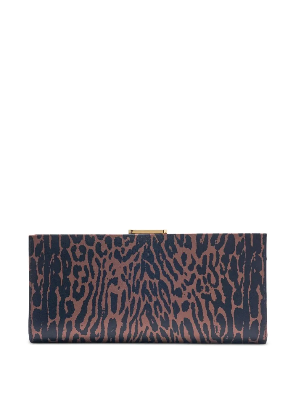 Pats Leopard-Print Clutch Bag by Carolina Herrera