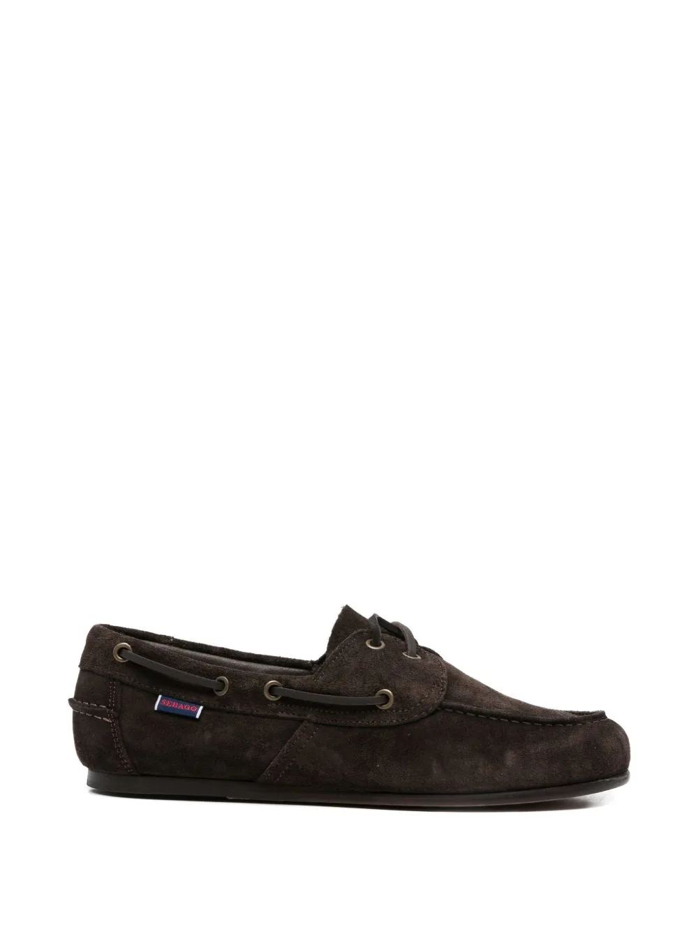 Laced Leather Sneakers by Sebago