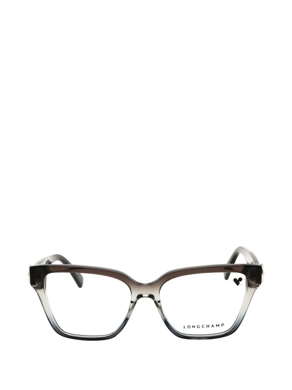 Gradient-Effect Rectangle-Frame Glasses by Longchamp