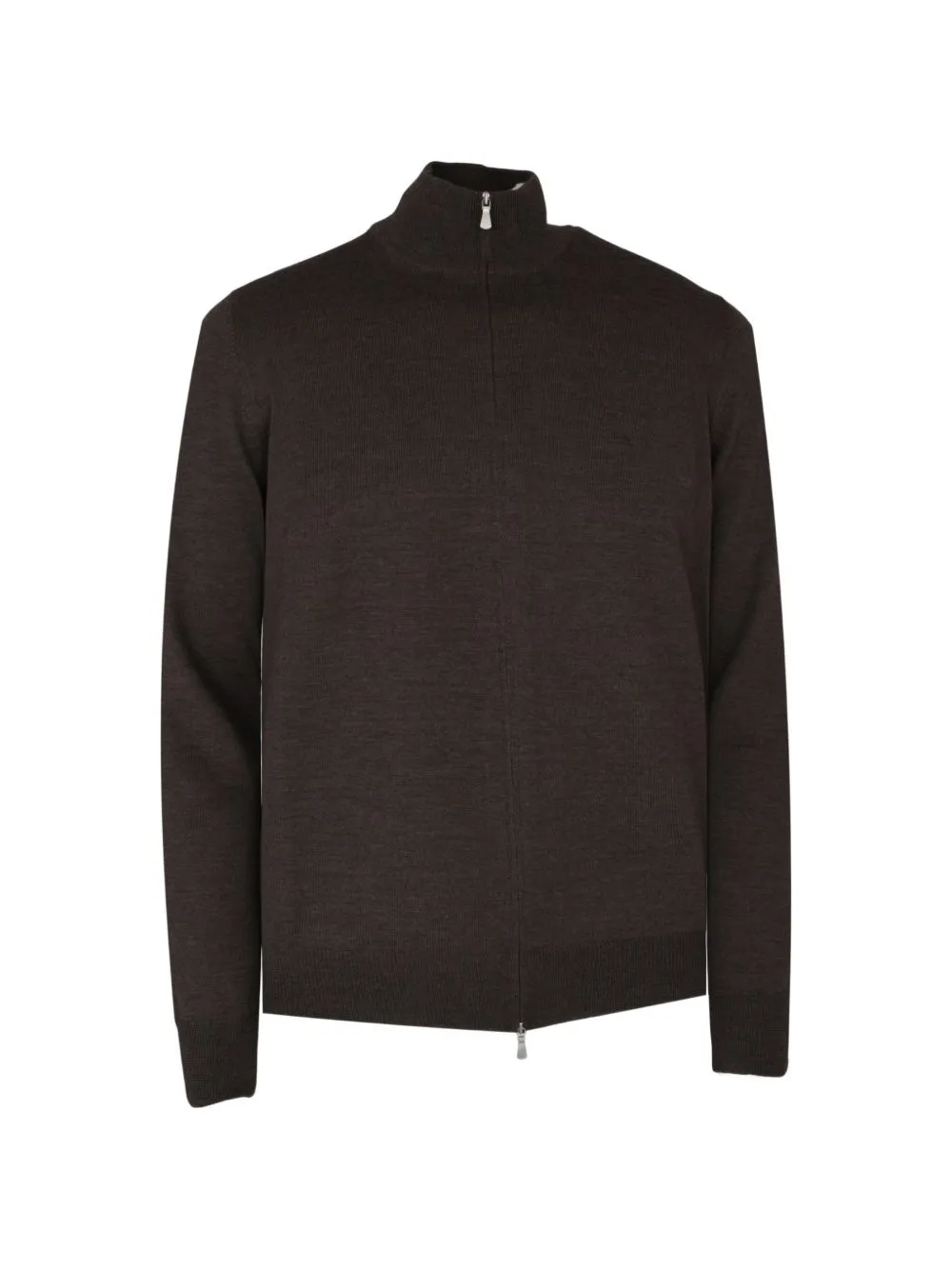 Zip-Up High-Neck Sweater by Tagliatore