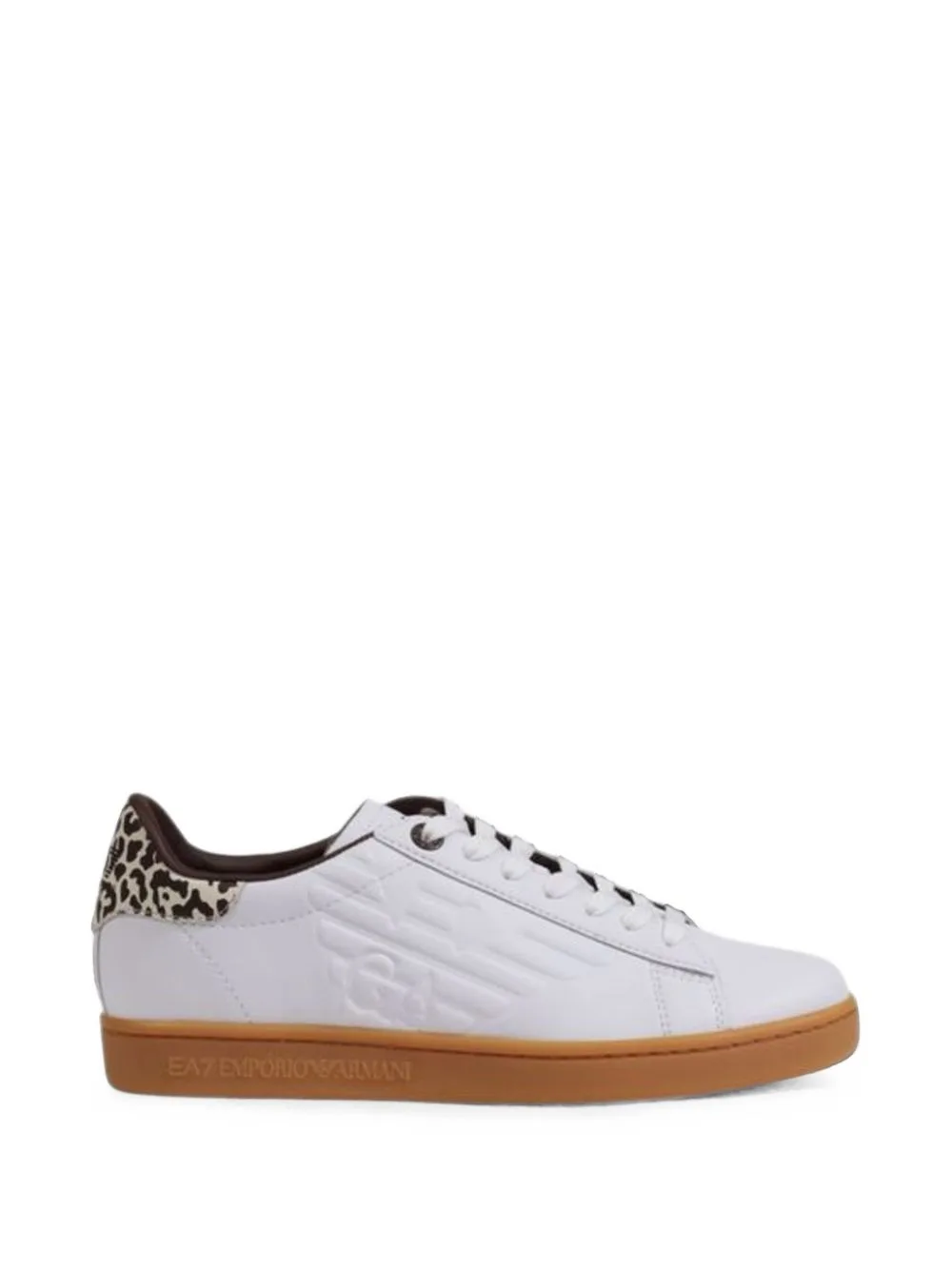 Logo-Embossed Sneakers by Ea7 Emporio Armani