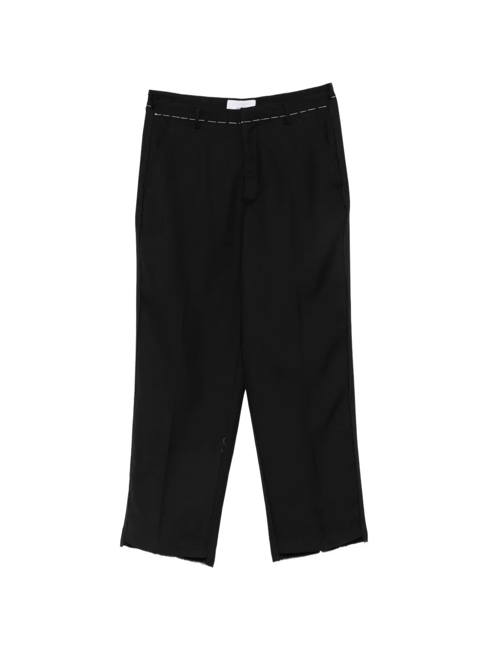 Contrast-Stitch Trousers by Costumein