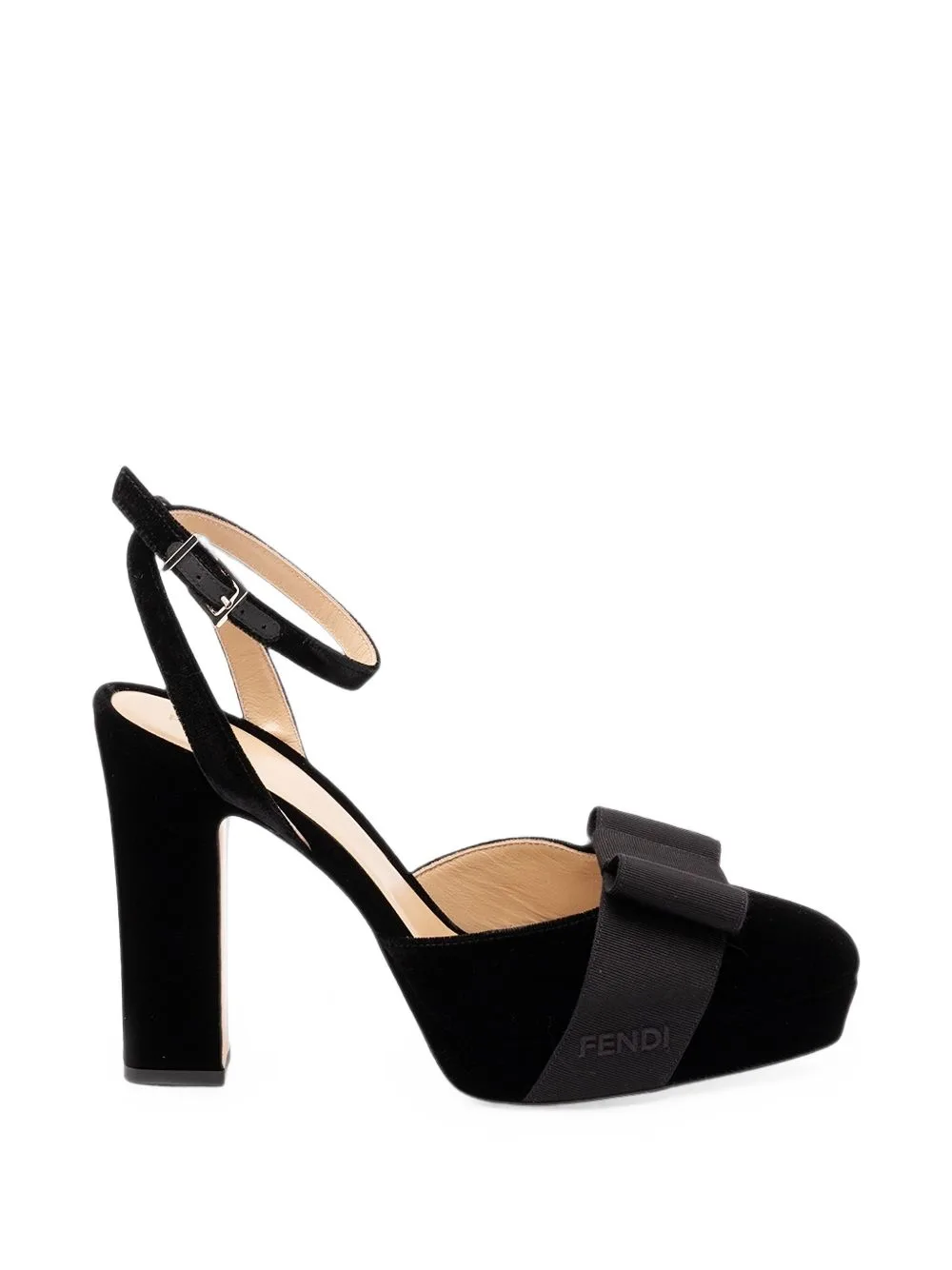 After 9 Bow-Detail Pumps by FENDI
