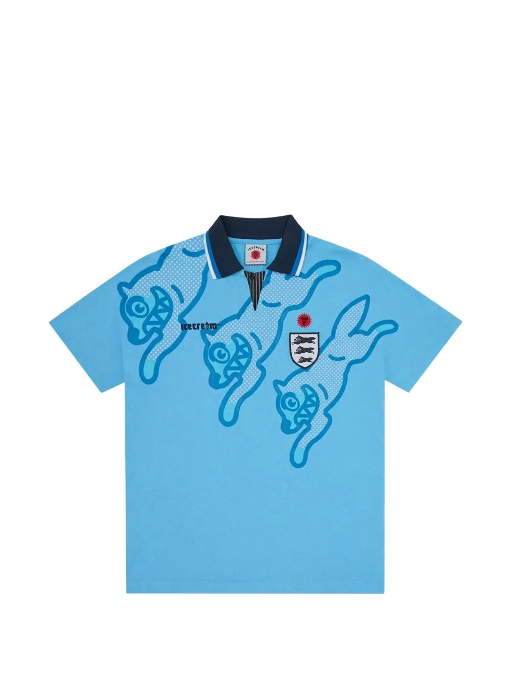 Running Dog Polo Shirt by ICECREAM