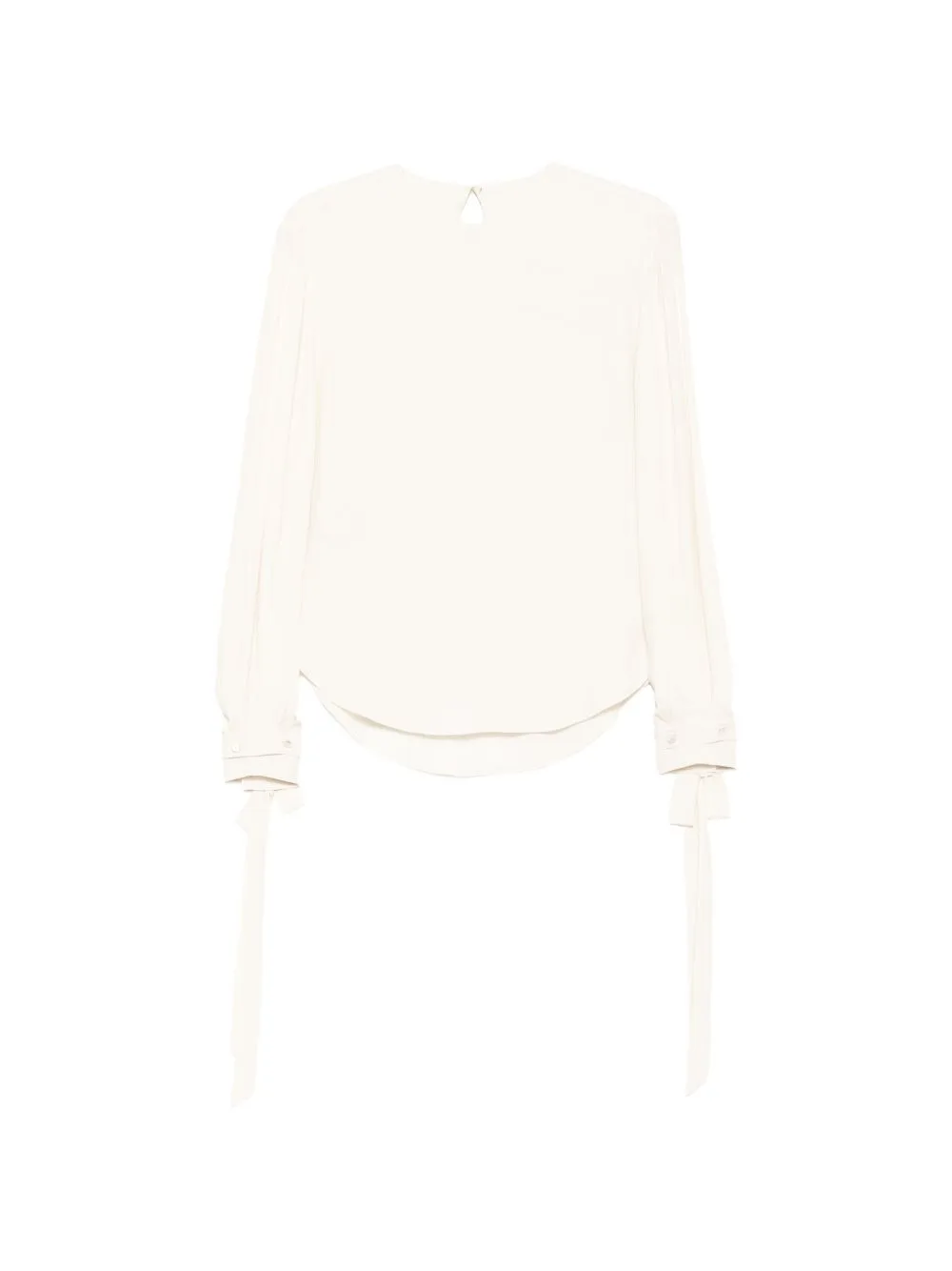 Crew-Neck Blouse by Alberta Ferretti