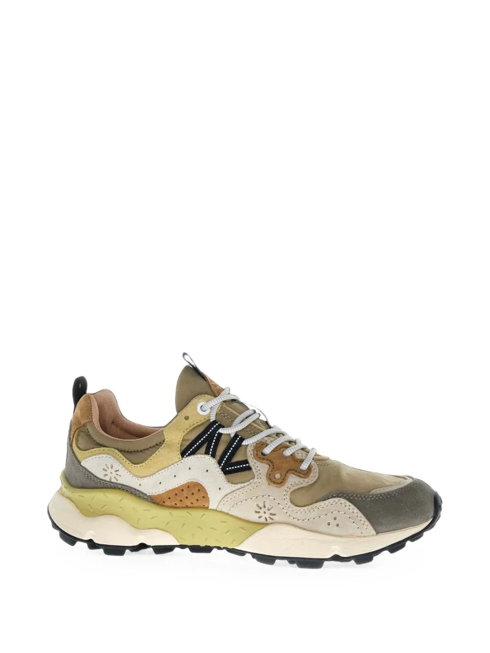 Yamano 3 Suede-Panelled Sneakers