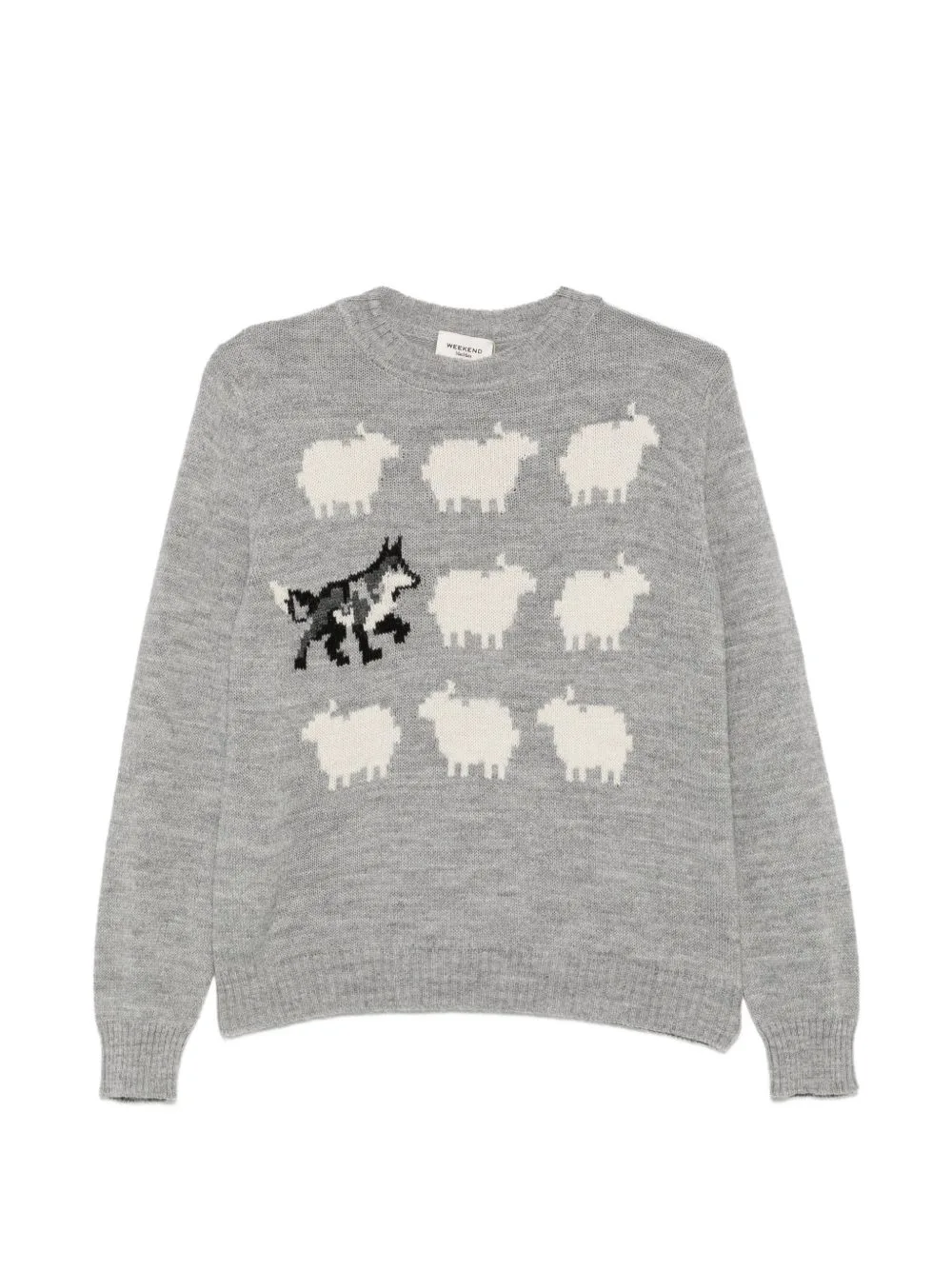 Nitra Intarsia-Knit Sweater by Weekend Max Mara