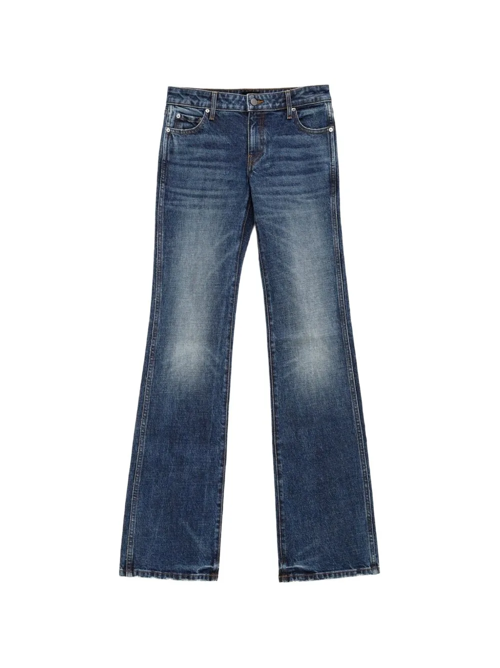 Faded Flared Jeans by KHAITE