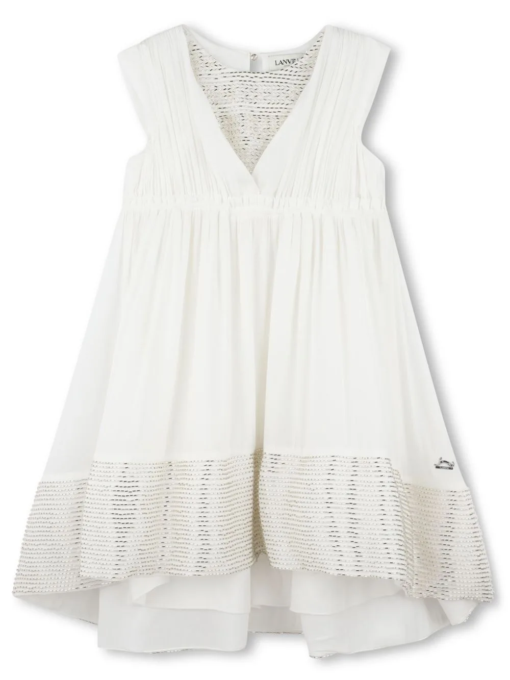 Bead-Embellished Dress by Lanvin Enfant