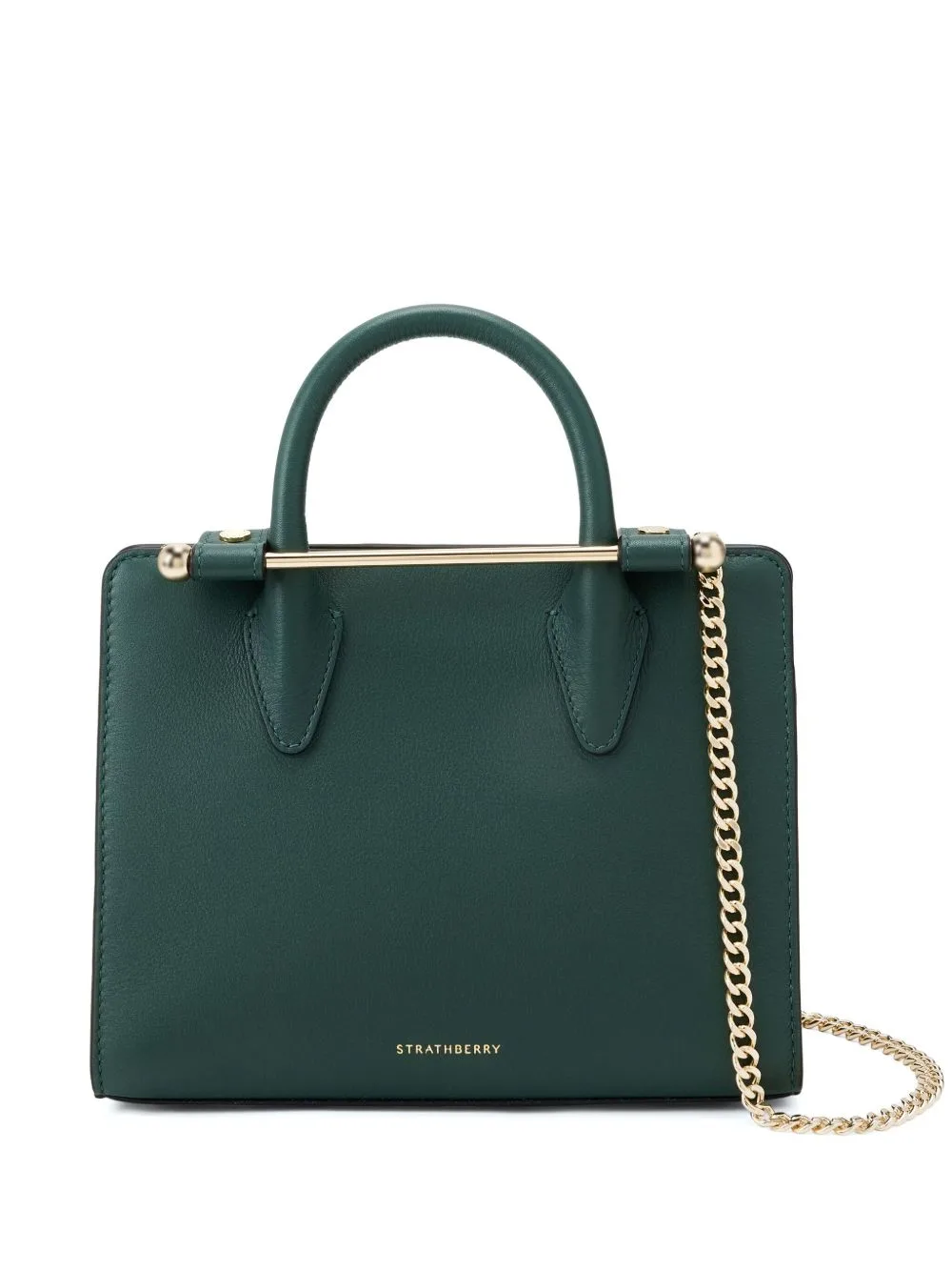 The Strathberry Nano Leather Tote Bag by Strathberry