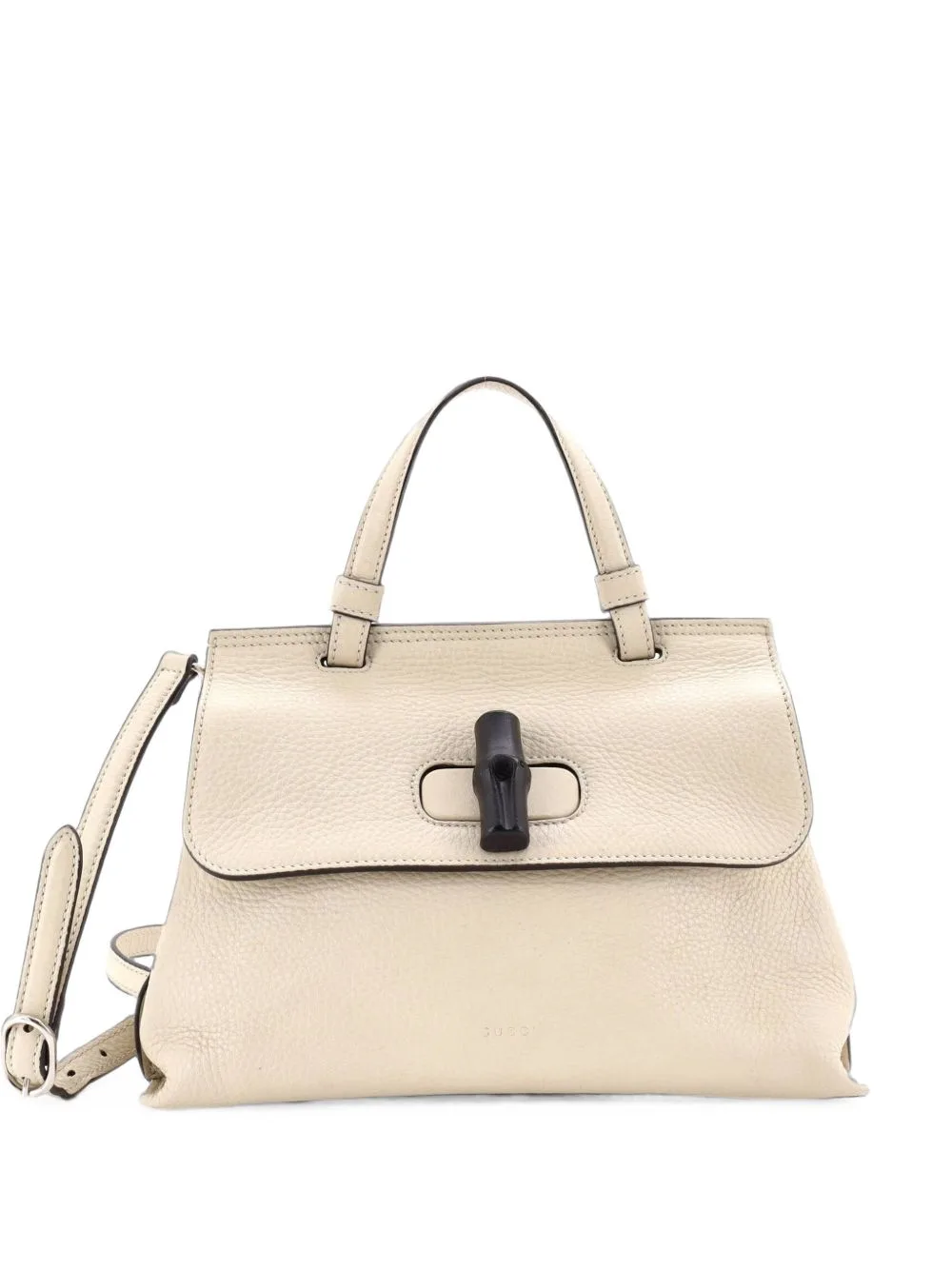 Bamboo Daily Top Handle Bag Leather Small Satchel